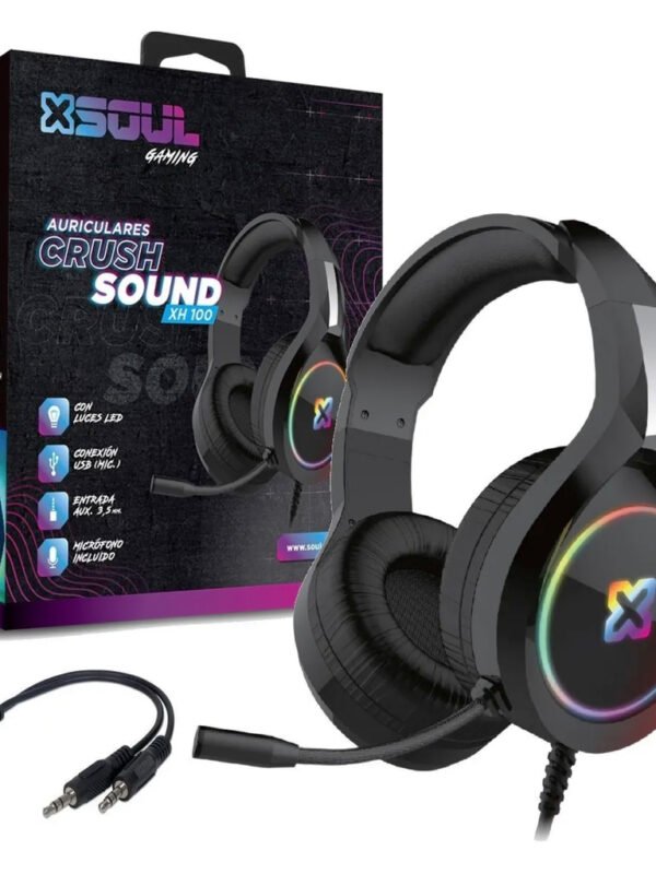 AURICULARES GAMER SOUL SHOW TIME XH 250