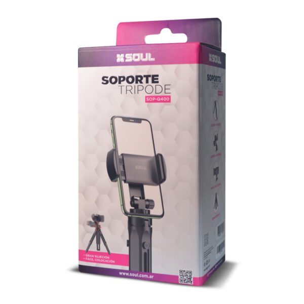 SOPORTE TRIPODE SOP-Q400 SOUL