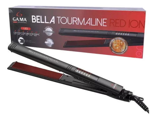 ALISADOR DE PELO GAMA BELLA TOURMALINE RED ION LED