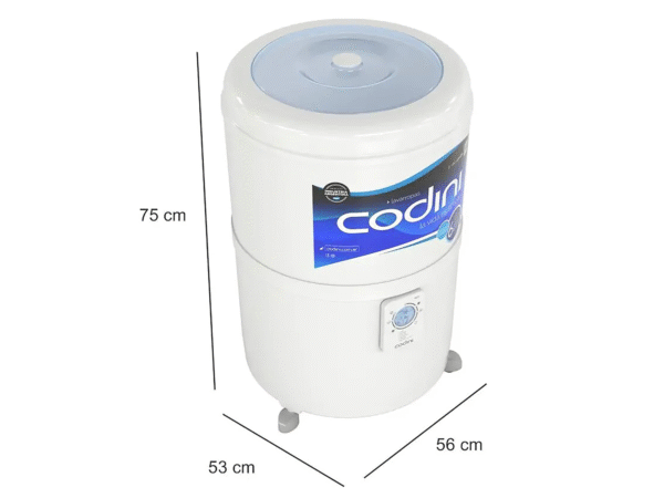 LAVARROPAS SEMIAUTOMÁTICA SILENT 4054 CODINI 10 KG