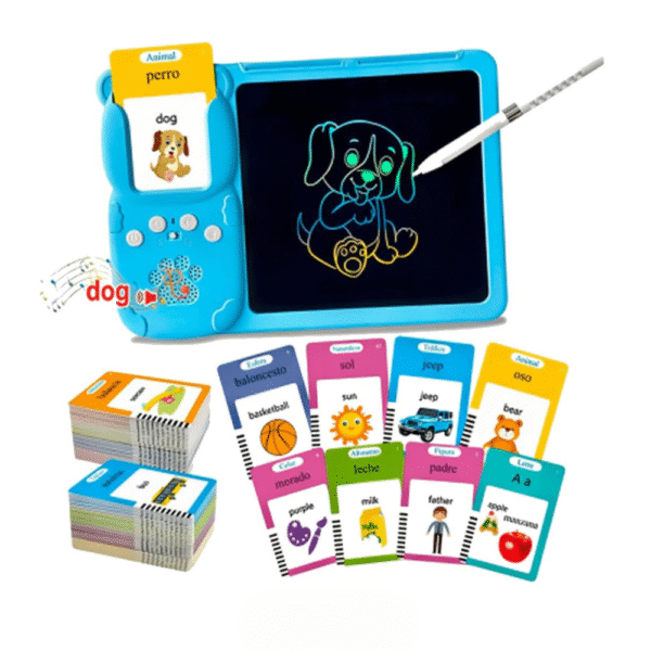 PIZARRA MAGICA + LECTOR DE TARJETA "NETMAK"