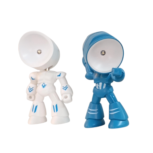LAMPARA VELADOR MINI FORMA ROBOT
