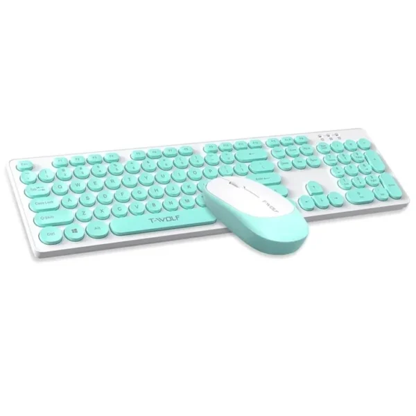 TECLADO & MOUSE INALÁMBRICO "T-WOLF" TF770
