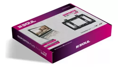 D_NQ_NP_645242-MLA80733493818_112024-O SOPORTE PARA TV FIJO ´´SOUL´´ 14"-42"