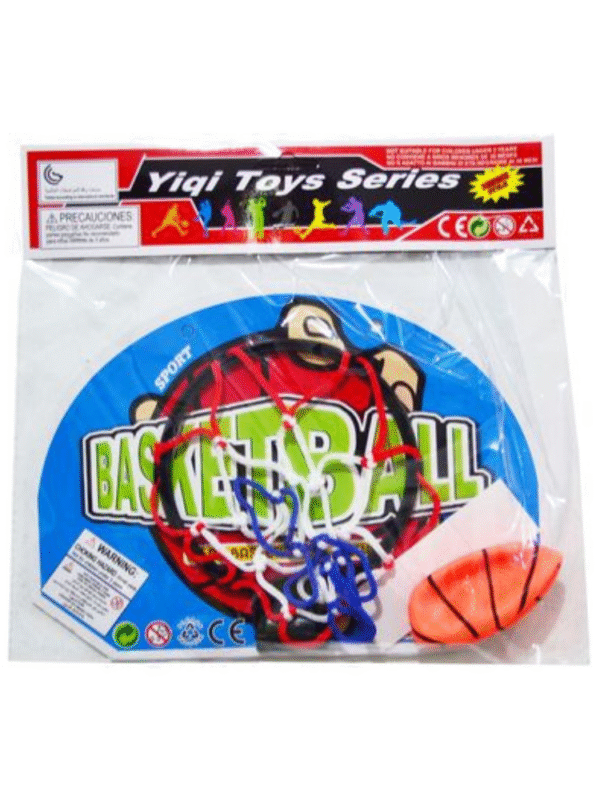 TABLERO DE BASQUET MINI CON PELOTA EN BOLSA