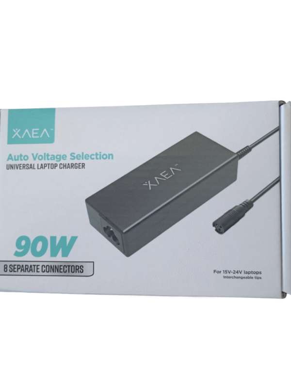 CARGADOR NOTEBOOK UNIVERSAL XAEA 8 PINES INTERCAMBIABLES 90W