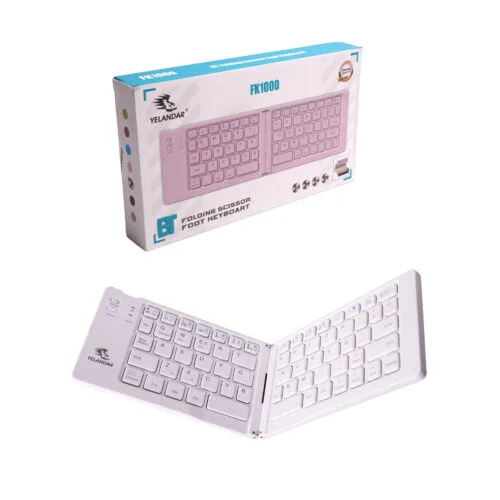 TECLADO INALAMBRICO PLEGABLE BLUETOOTH FK1000 YELANDAR