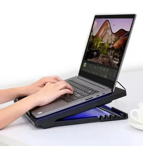 D_NQ_NP_708851-MLA71353628346_082023-O BASE PARA NOTEBOOK COOLER PAD XC100 9" a 15.6"