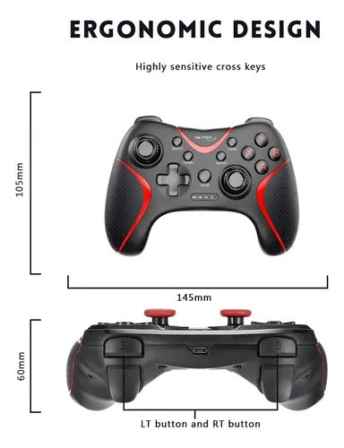 D_NQ_NP_943570-MLA91488665556_092025-O JOYSTICK INALAMBRICO DANGER "NETMAK" 5 EN 1