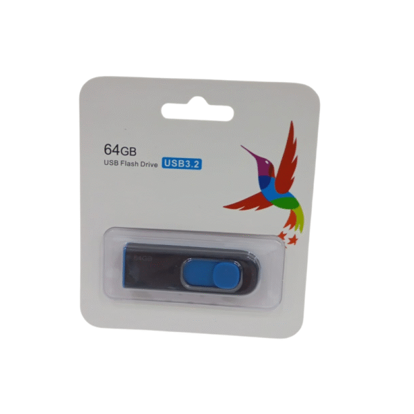 PENDRIVE 64GB COLIBRÍ