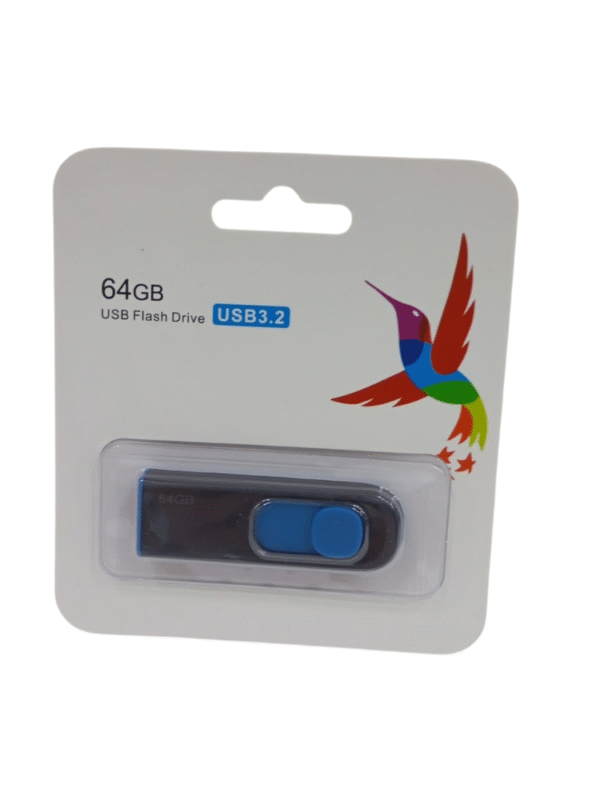 PENDRIVE 64GB COLIBRÍ