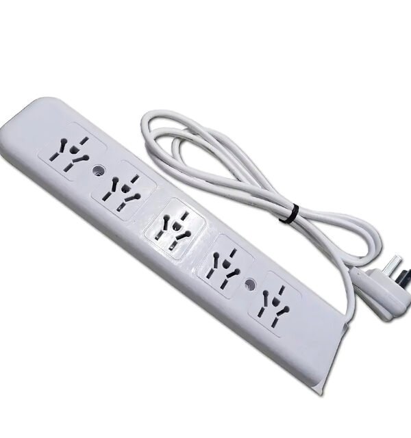 ZAPATILLA ALARGUE CON 5 ENCHUFES CABLE 3 MTS