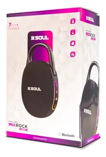 PARLANTE SOUL XS650 MIX ROCK 7W