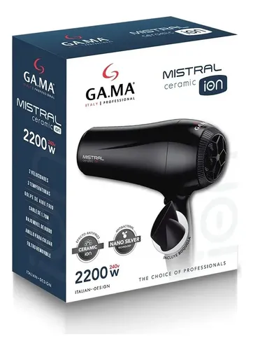D_NQ_NP_871411-MLA85546000333_062025-O SECADOR DE PELO GAMA MISTRAL CERAMIC ION
