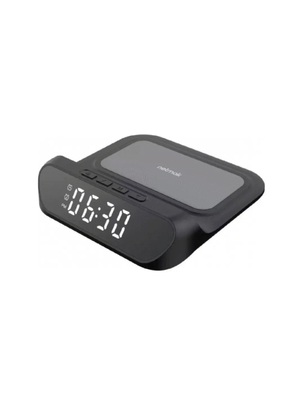 RELOJ NETMAK CON CARGA INALÁMBRICA
