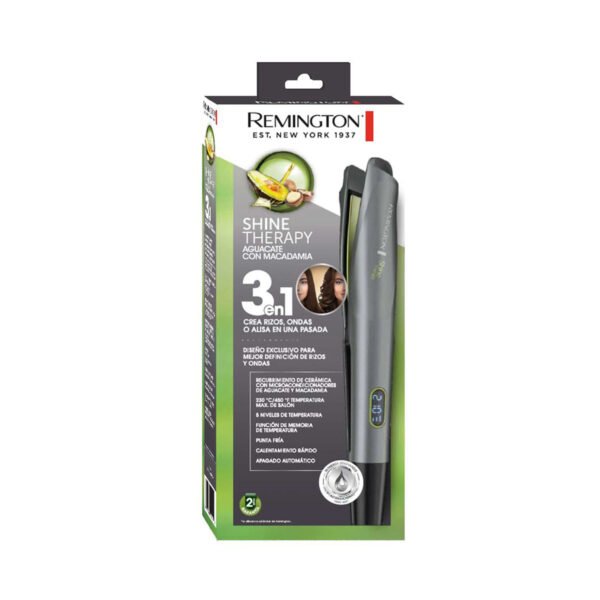 ALISADOR ´´REMINGTON´´ S16A 3 EN 1 SHINE