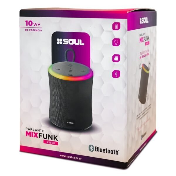 PARLANTE SOUL XS800 MIX FUNK 10W