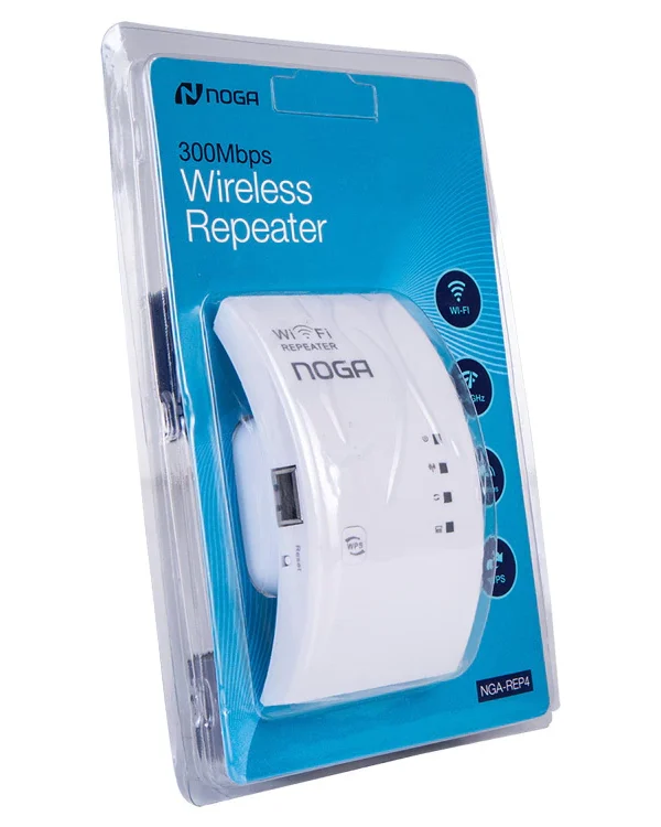 EXTENSOR REPETIDOR AMPLIFICADOR WIFI MBPS NOGA