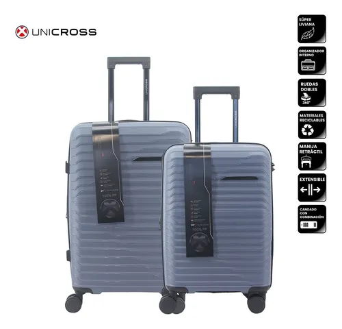 SET DE VALIJAS 20"- 24" UNICROSS