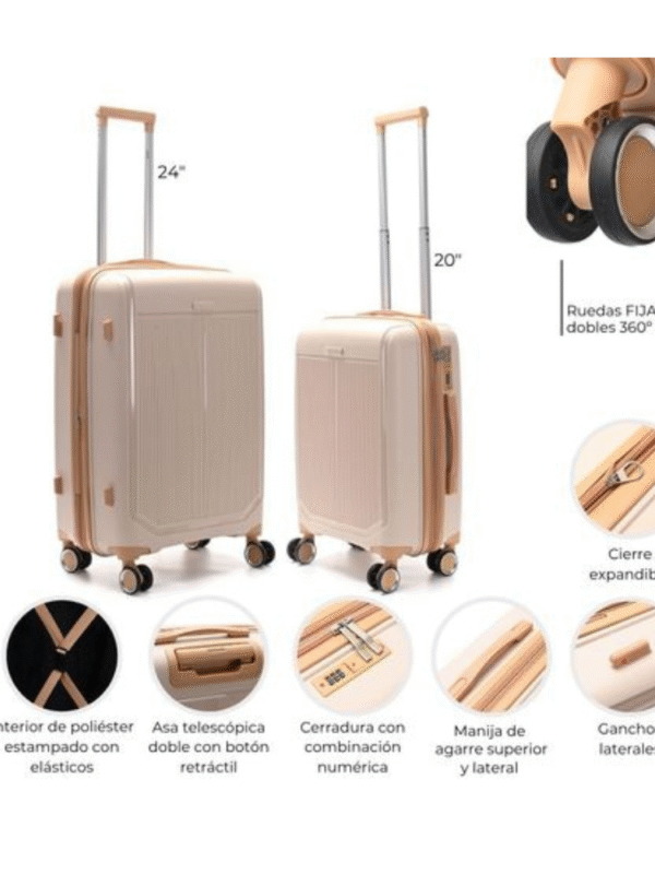 Fotos PNG (48) SET DE VALIJAS 20" - 24" SKORA