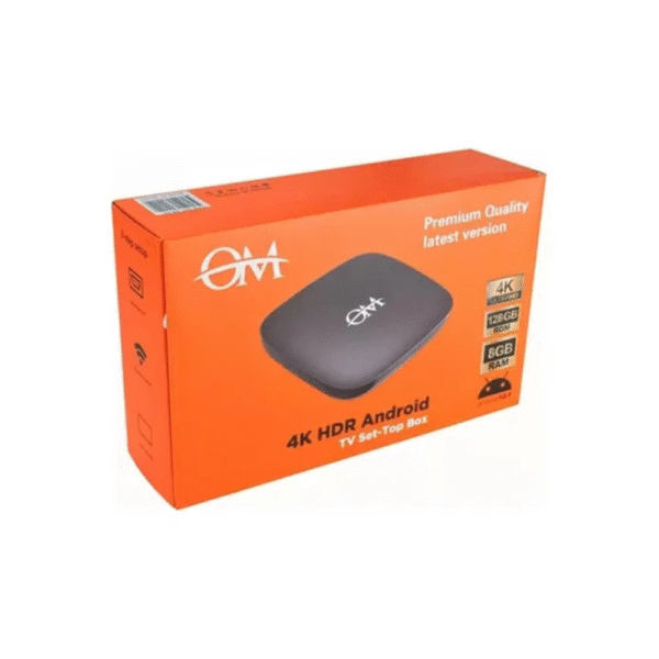 CONVERTIDOR TV BOX "OM" 128/8GB