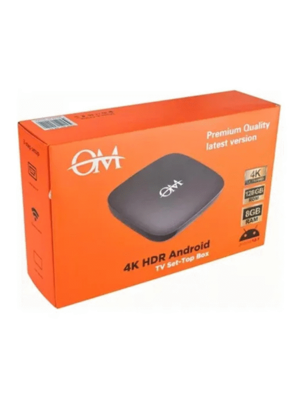 CONVERTIDOR TV BOX "OM" 128/8GB