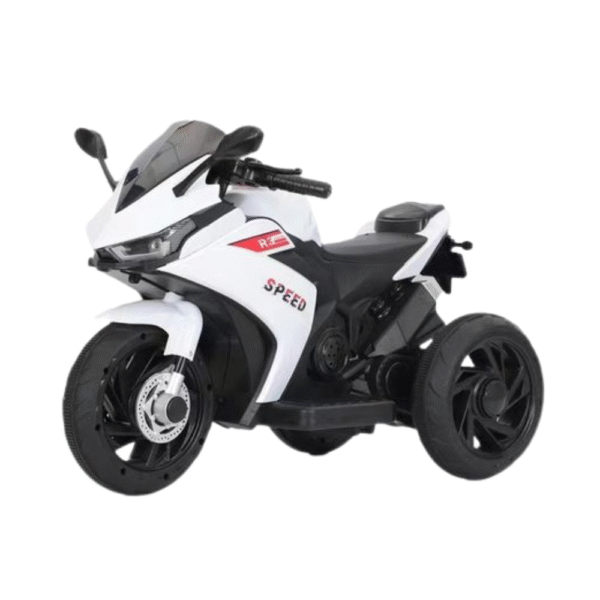 MOTO GP CARRERA A BATERIA 6V CON LUZ Y SONIDO