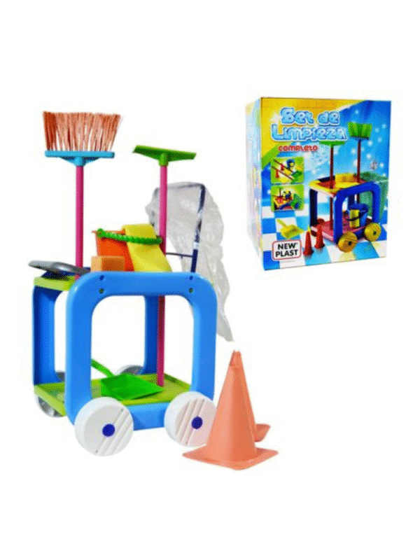 CARRITO CON SET DE LIMPIEZA