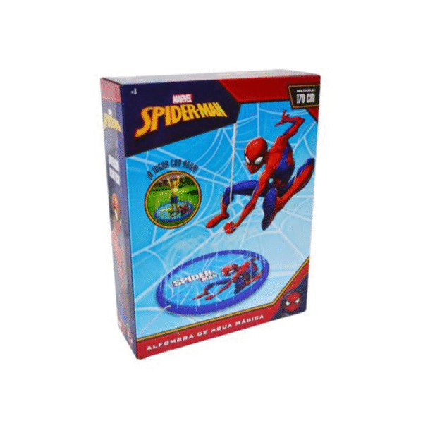 ALFOMBRA MAGICA LANZA AGUA SPIDERMAN
