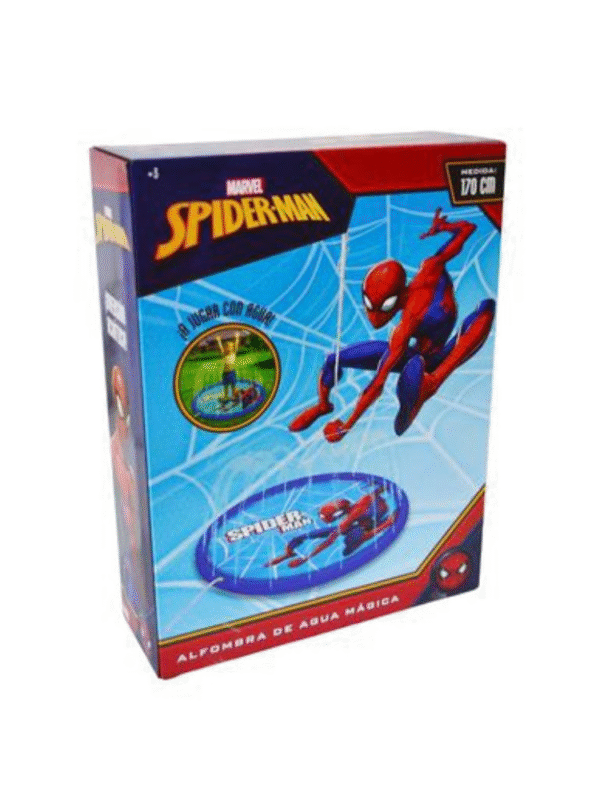ALFOMBRA MAGICA LANZA AGUA SPIDERMAN