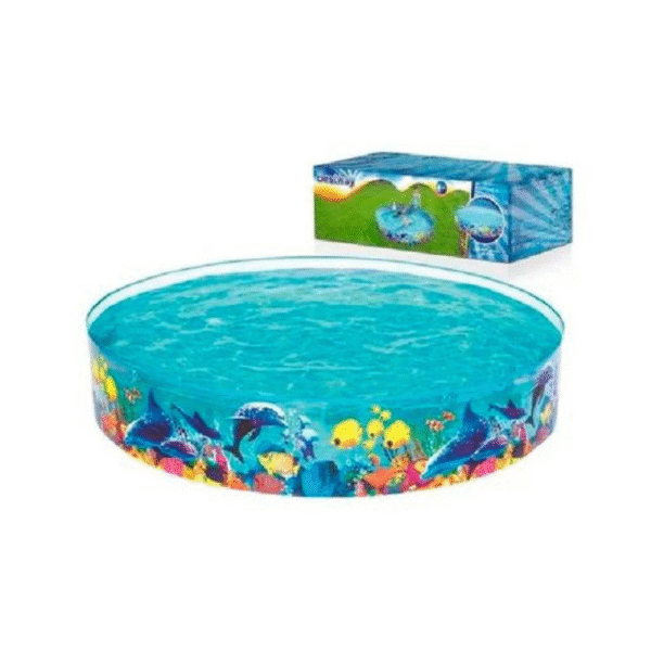 PILETA CIRCULAR ESTAMPADO PEZ BESTWAY