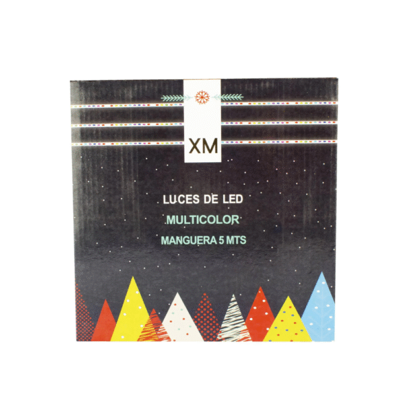 MANGUERA NAVIDEÑA 5MTS MULTI COLOR