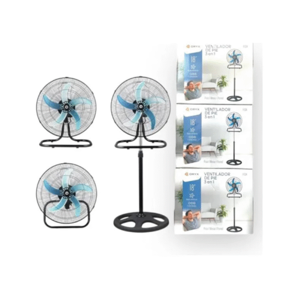 VENTILADOR 3 EN 1 ORYX 18"