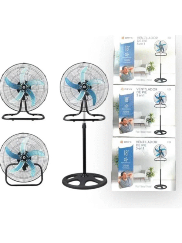 VENTILADOR 3 EN 1 ORYX 18"