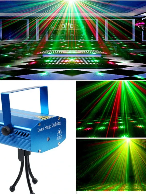 MINI ILUMINACIÓN LÁSER DE ESCENARIO