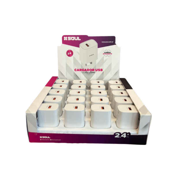 ADAPTADOR SOUL USB 2.4A