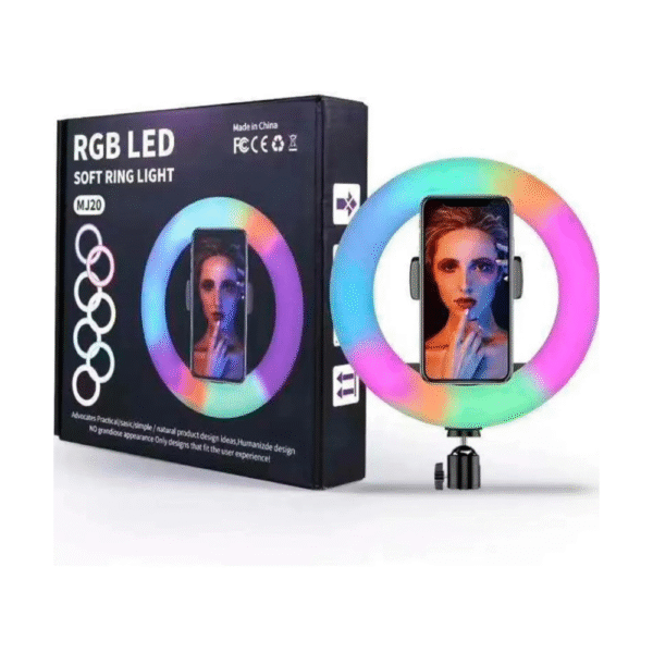 ARO DE LUZ RGB LED 8''