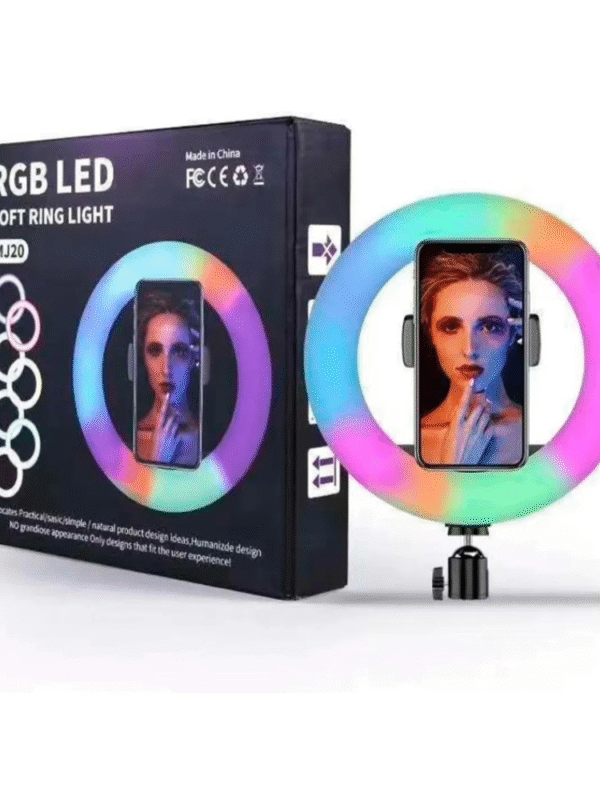 ARO DE LUZ RGB LED 8''
