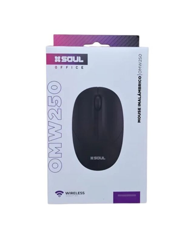 MOUSE INALÁMBRICO SOUL OFFICE W250