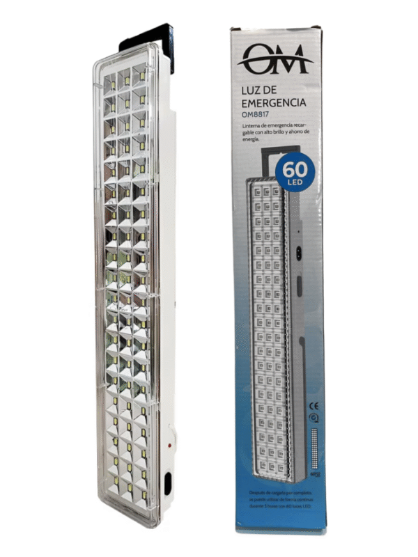 LUZ EMERGENCIA 60 LEDS OM8817