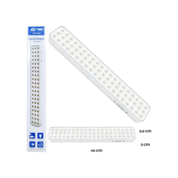 LUZ EMERGENCIA 60 LEDS LAMBO TECH MS-7006M
