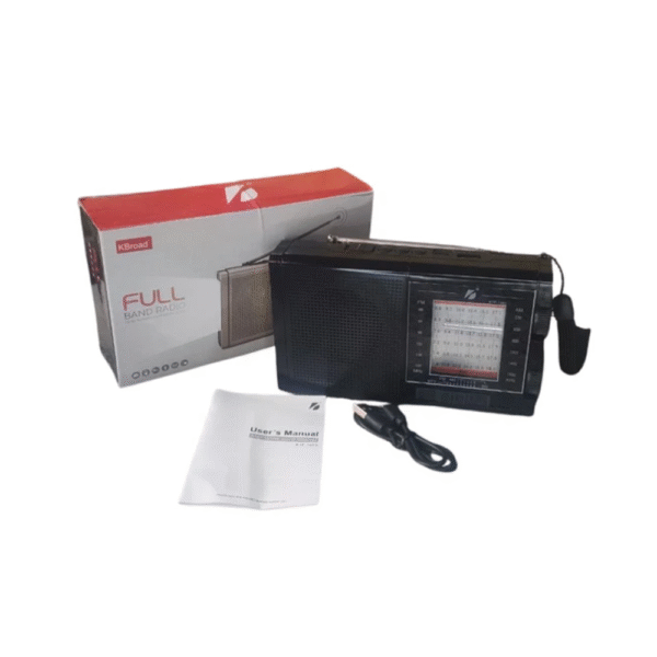 RADIO CON PANEL SOLAR KBROAD FM/AM KTF-1489S