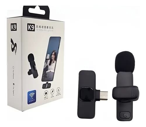 D_NQ_NP_751738-MLA90639672429_082025-O MICROFONO CORBATERO SIMPLE MODELO K9 TIPO C