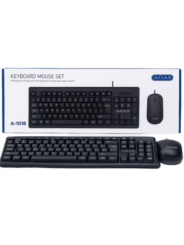 TECLADO + MOUSE C/CABLE AOAS A-1016