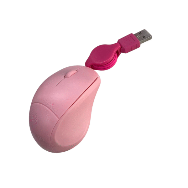 MINI MOUSE PORTÁTIL NGM-4180 CABLE RETRÁCTIL