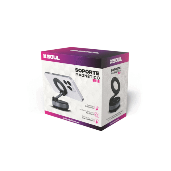 SOPORTE MAGNÉTICO "SOUL" Q40