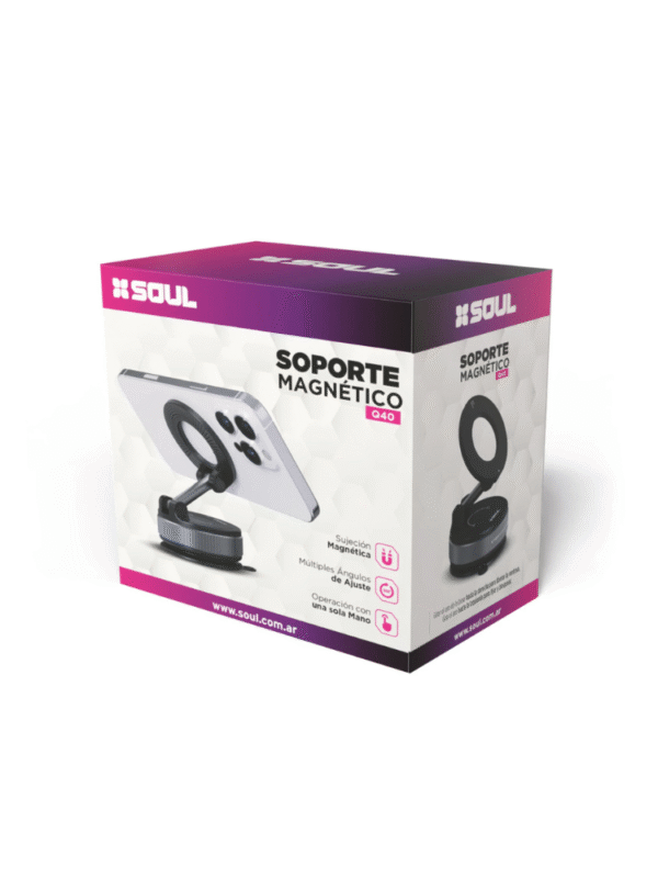 SOPORTE MAGNÉTICO "SOUL" Q40