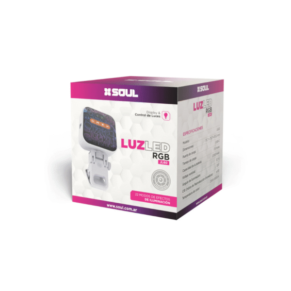 LUZ LED SOUL RGB PORTABLE C/CLIP DISPLAY