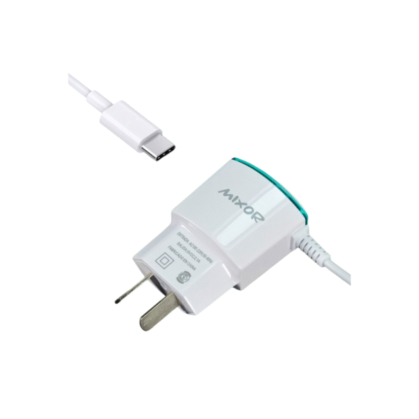 CARGADOR MIXOR TIPO C 2.1A