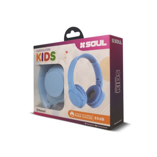 AURICULAR SOUL INALÁMBRICO BLUETOOTH NIÑOS KIDS 85DB